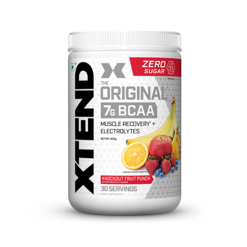 Xtend Original BCAA Knockout Fruit Punch 30 Serving - 405GM