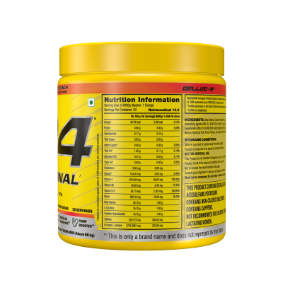 C4 ORIGINAL PRE WORKOUT FRUIT PUNCH 30 SERVING - 180GM