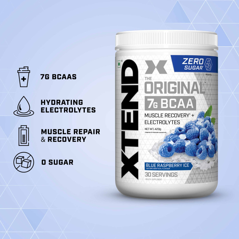 Xtend Original BCAA Blue Raspberry 30 Serving - 420GM